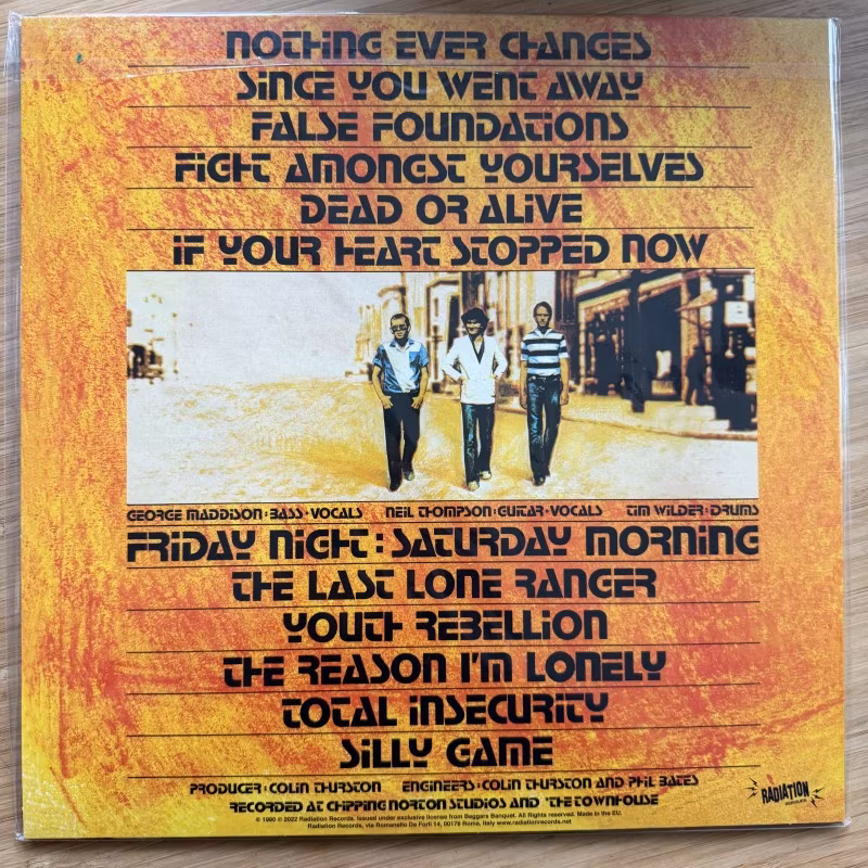 CARPETTES, the Fight Amongst Yourselves (Green vinyl) (Radiation - Italy reissue) (NM) LP