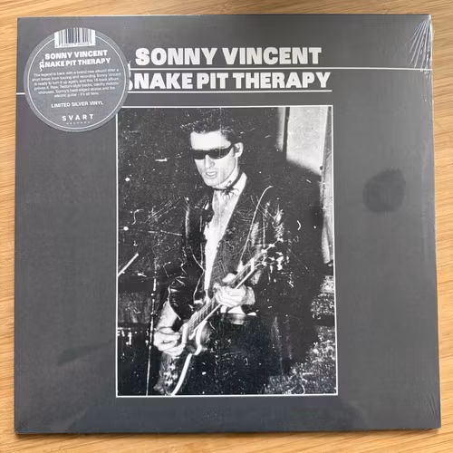 SONNY VINCENT Snake Pit Therapy (Silver vinyl) (Svart - Finland original) (SS) LP