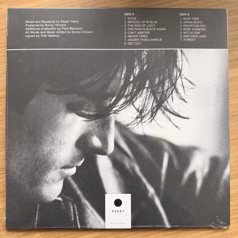 SONNY VINCENT Snake Pit Therapy (Silver vinyl) (Svart - Finland original) (SS) LP