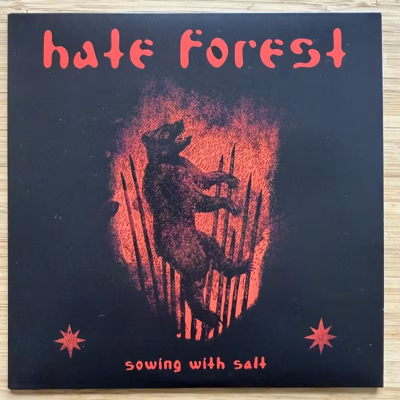 HATE FOREST Sowing With Salt (Osmose - France original) (NM) 7"