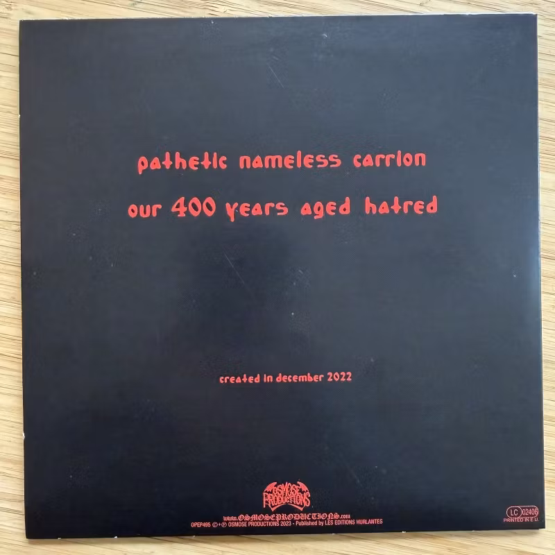 HATE FOREST Sowing With Salt (Osmose - France original) (NM) 7"