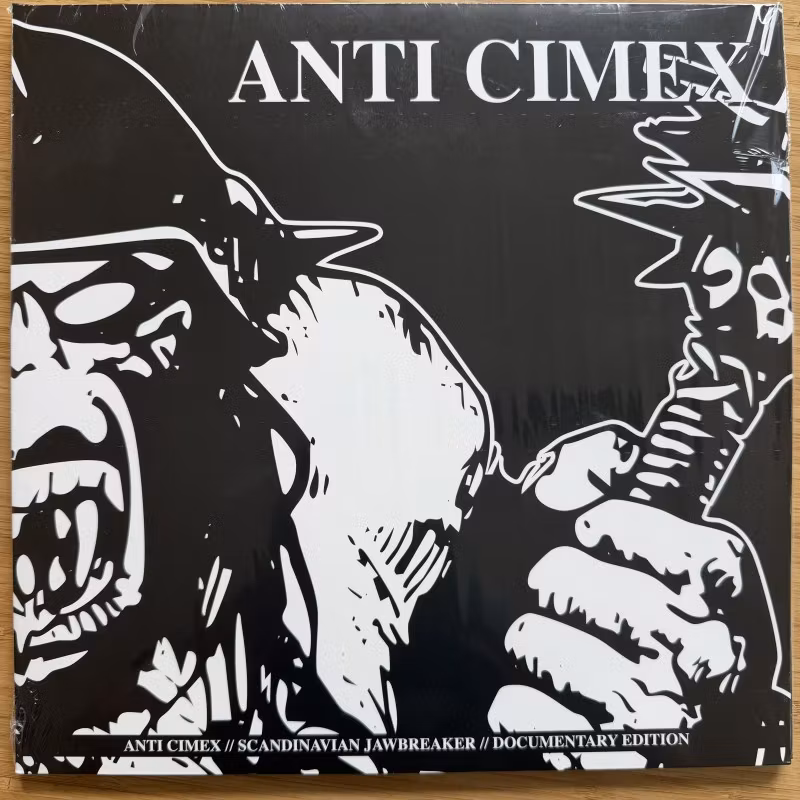 ANTI CIMEX Scandinavian Jawbreaker (Documentary ed.) (Cimex - Sweden reissue) (NM) LP