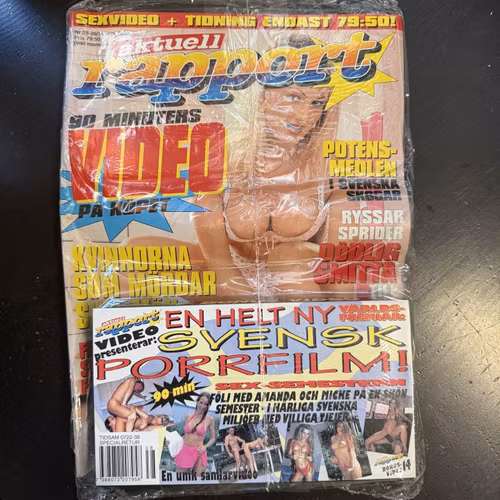 AKTUELL RAPPORT September 1999 (SS) MAGAZINE + VHS