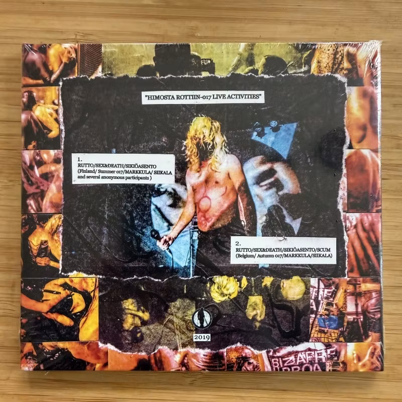 BIZARRE UPROAR Himosta Rottiin - 017 Live Activities (Filth And Violence - Finland original) (SS) CD