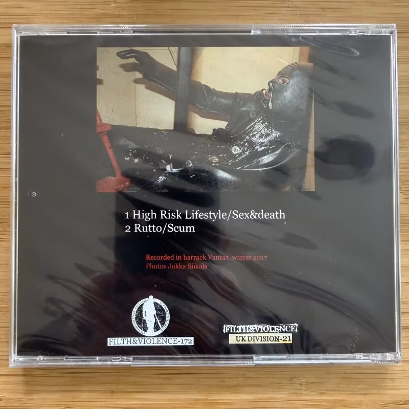 BIZARRE UPROAR High Risk Lifestyle (Filth And Violence - Finland original) (SS) CD