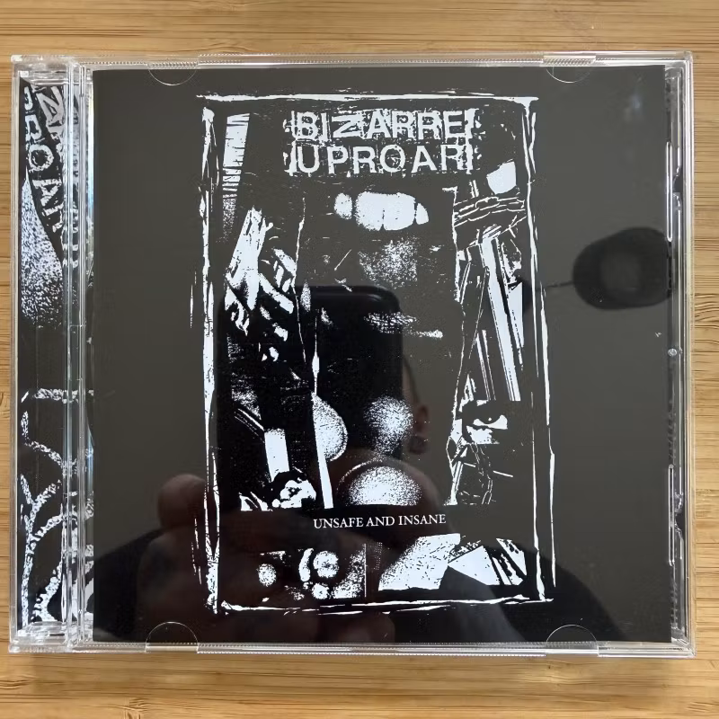 BIZARRE UPROAR Unsafe And Insane (Filth And Violence - Finland repress) (NM) CD