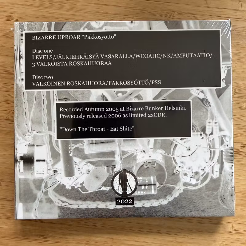 BIZARRE UPROAR Pakkosyöttö (Filth And Violence - Finland reissue) (SS) 2CD