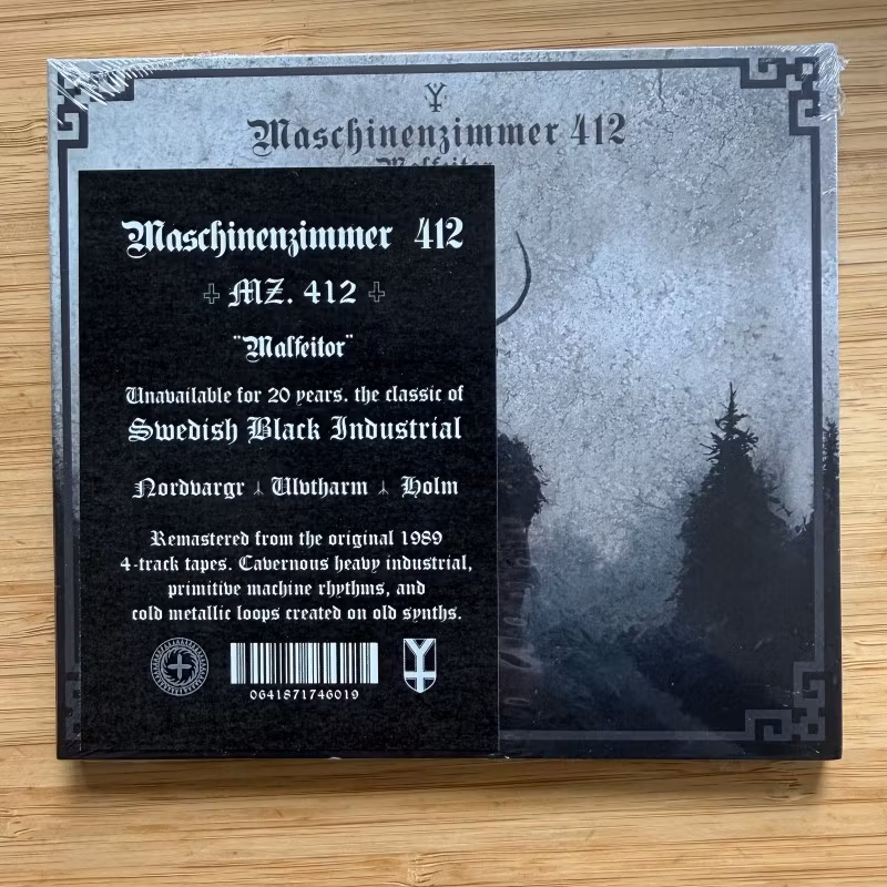 MZ.412 Malfeitor (Cold Spring - UK reissue) (SS) CD
