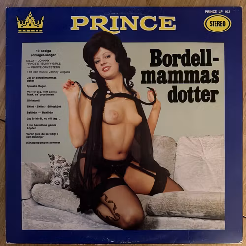 JOHNNY BODE Bordellmammas Dotter (Prince - Sweden 2nd press) (VG/EX) LP