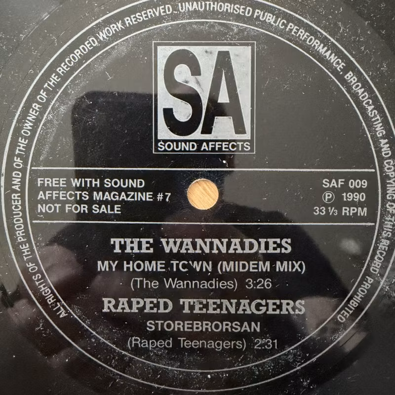 VARIOUS Sound Affects #7 (Sound Affects - Sweden original) (VG+) FLEXI 7"