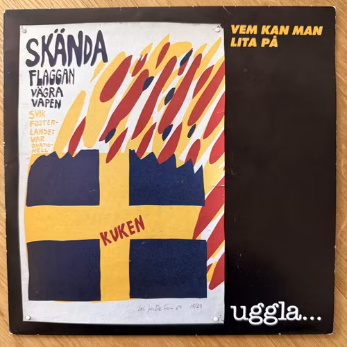 MAGNUS UGGLA Vem Kan Man Lita På (CBS - Sweden original) (VG+/EX) 7"