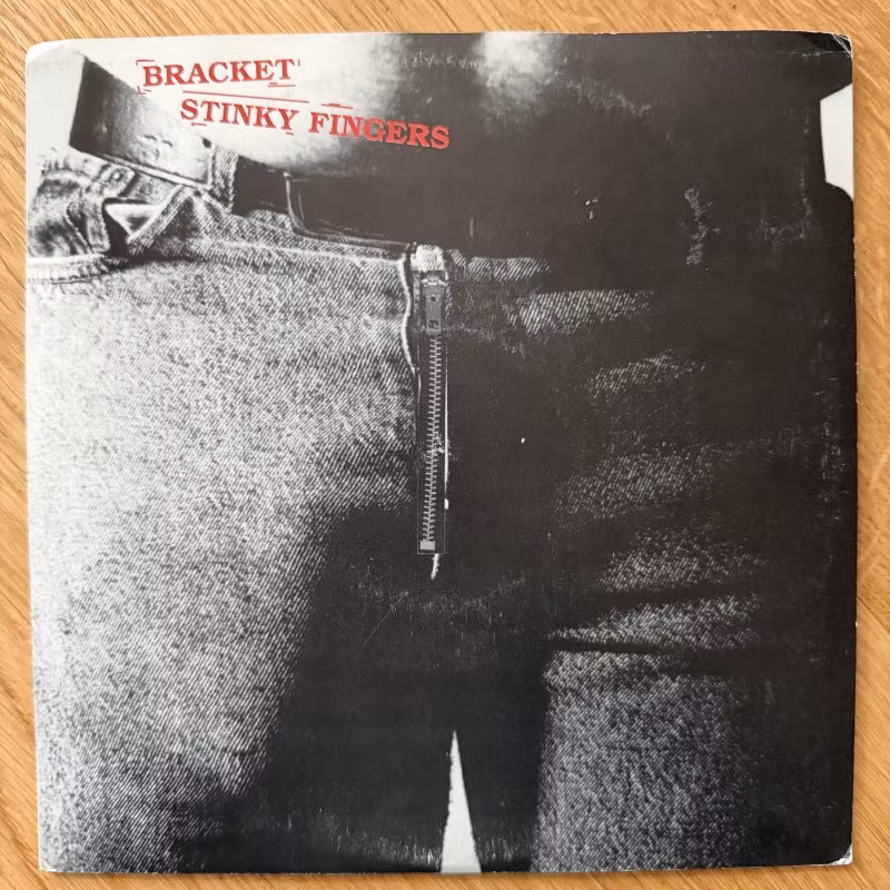 BRACKET Stinky Fingers (Fat Wreck Chords - USA original) (VG+/EX) 7"