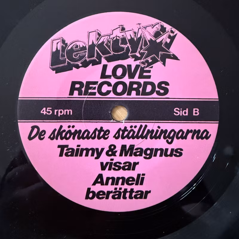 ANNELI Så Vill Jag Älska (Love - Sweden original) (VG) 7"