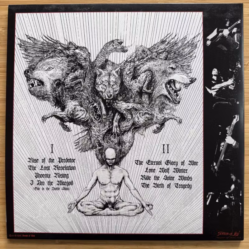 DESTRÖYER 666 Phoenix Rising (Marbled vinyl) (Season of Mist - Europe reissue) (EX/NM) LP
