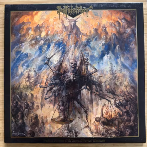 INQUISITION Ominous Doctrines Of The Perpetual Mystical Macrocosm (Season of Mist - France reissue) (EX/NM) 2LP