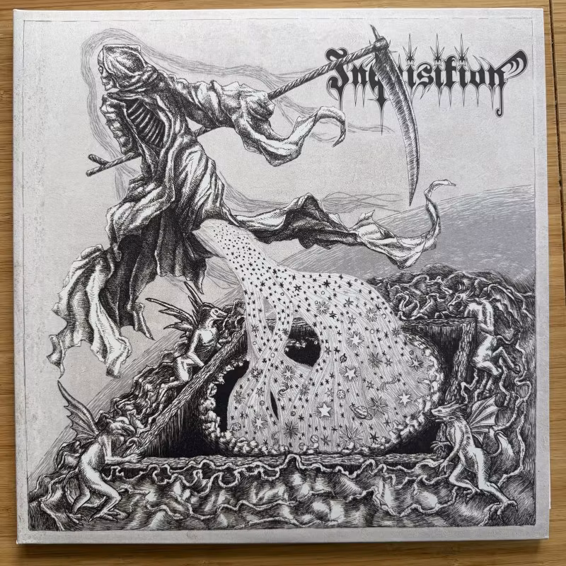 INQUISITION Black Mass For A Mass Grave (Agonia - Poland repress) (NM) 2LP