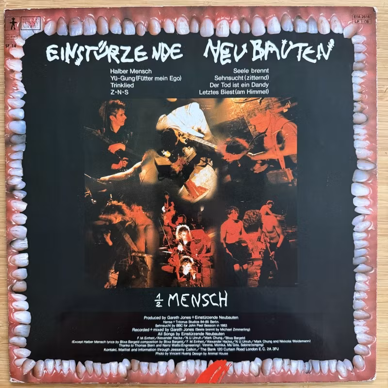 EINSTÜRZENDE NEUBAUTEN ½ Mensch (What's So Funny About.. - Germany original) (VG+) LP