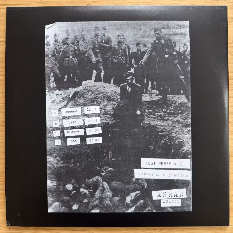 XENOPHOBIC EJACULATION Vala (Test press) (ASRAR - Italy reissue) (VG+/NM) 2LP