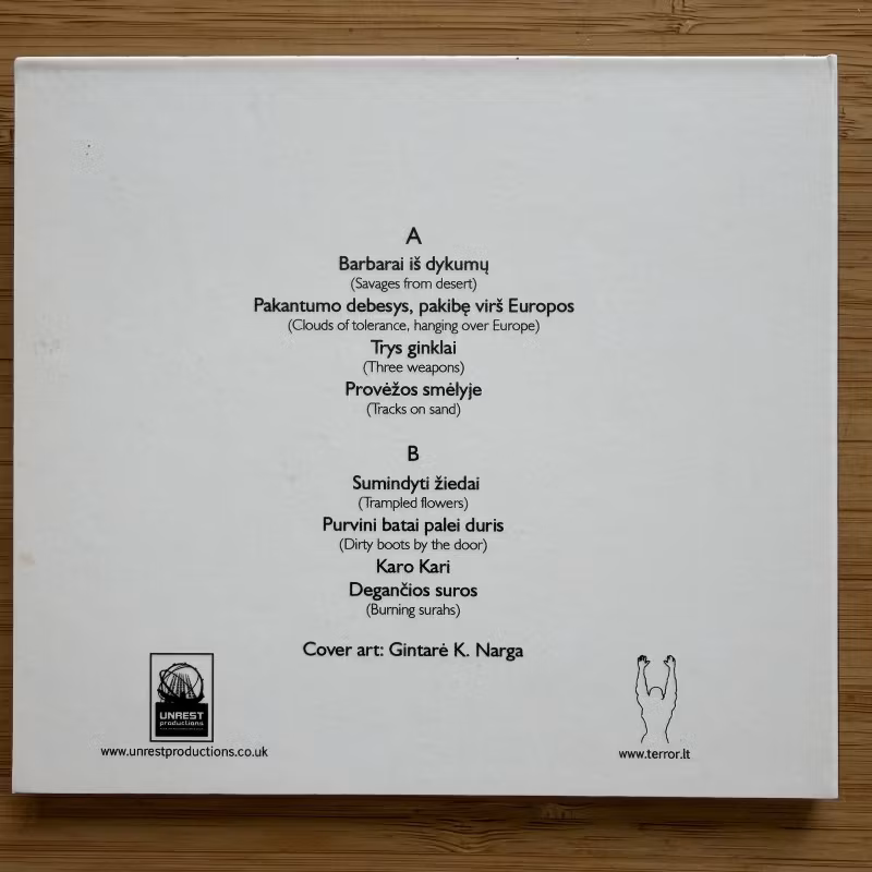 POGROM Degančios Suros (Unrest - Europe reissue) (NM) CD