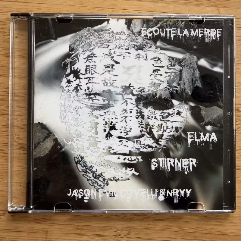 ECOUTE LA MERDE / ELMA / STIRNER / JASON EVIL COVELLI & NRYY Split (Silent Novels - Japan original) (EX) CDR