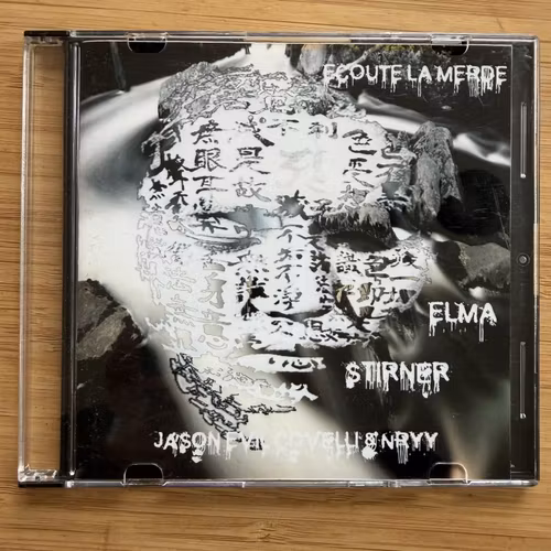 ECOUTE LA MERDE / ELMA / STIRNER / JASON EVIL COVELLI & NRYY Split (Silent Novels - Japan original) (EX) CDR