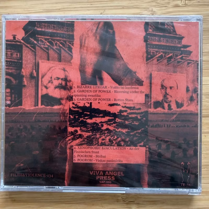 VARIOUS Red Scum (Filth And Violence - Finland original) (SS) CD