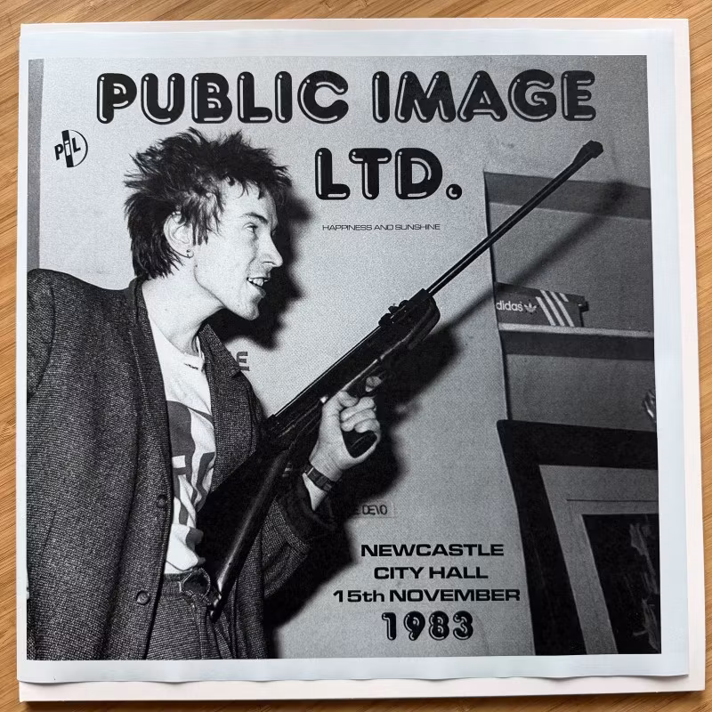 PUBLIC IMAGE LTD. Happiness And Sunshine (Newcastle City Hall 15th November 1983) (Pink vinyl) (Deathdisc) (NM) LP