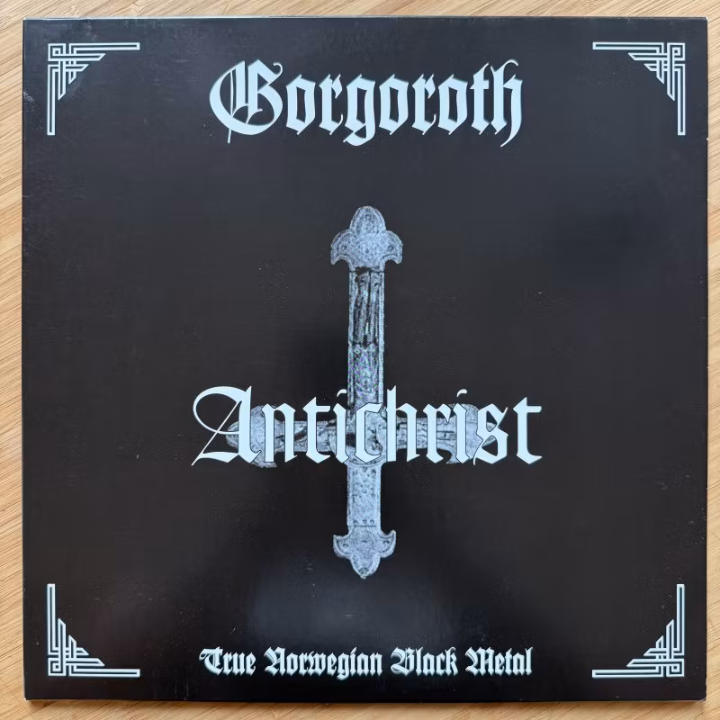 GORGOROTH Antichrist (Black/white vinyl) (Soulseller - Netherlands repress) (EX/NM) LP