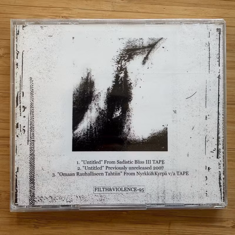 SADISTIC BLISS III Verinen Perse (Filth And Violence - Finland original) (SS) CD