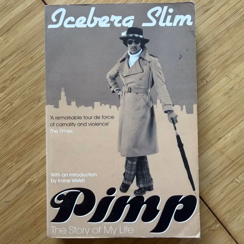 ICEBERG SLIM Pimp (Canongate - UK) (VG+) BOOK