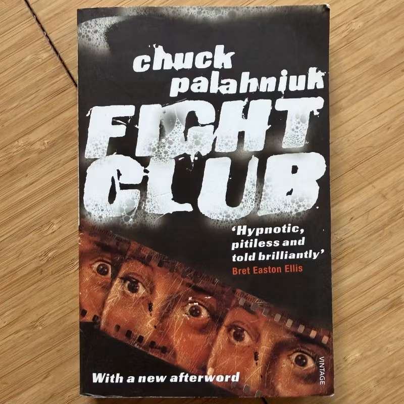 CHUCK PALAHNIUK Fight Club (Vintage - UK) (EX) BOOK