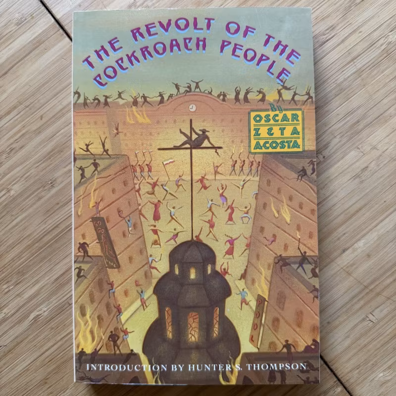 OSCAR ZETA ACOSTA The Revolt of the Cockroach People (Vintage - USA) (EX) BOOK