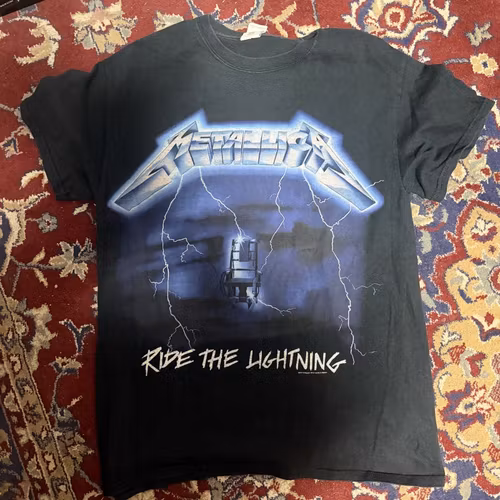 METALLICA Ride the Lightening (M) T-SHIRT