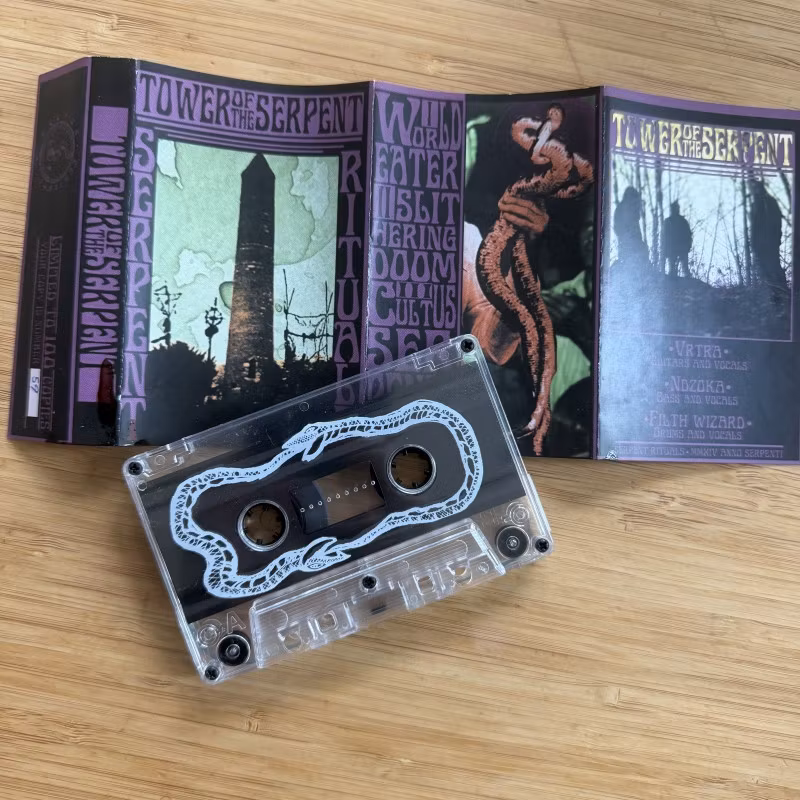 TOWER OF THE SERPENT Serpent Rituals (Cultus Serpenti - Sweden original) (NM) TAPE