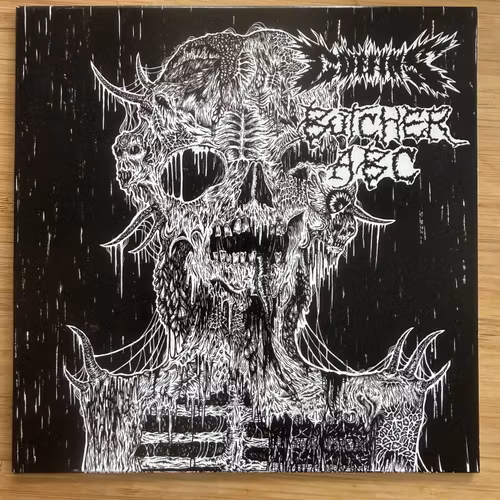 COFFINS / BUTCHER ABC Split (Obliteration - Japan original) (EX) 7"