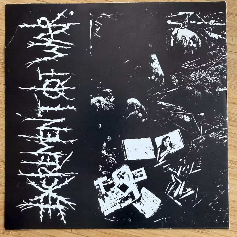 DISCHANGE / EXCREMENT OF WAR Split (Finn - Sweden original) (EX) 7"