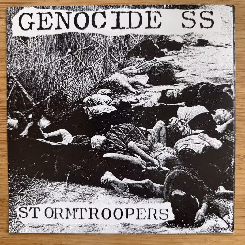 GENOCIDE SS / VIVISECTION Split (Blurred - Japan original) (EX/VG+) 7"