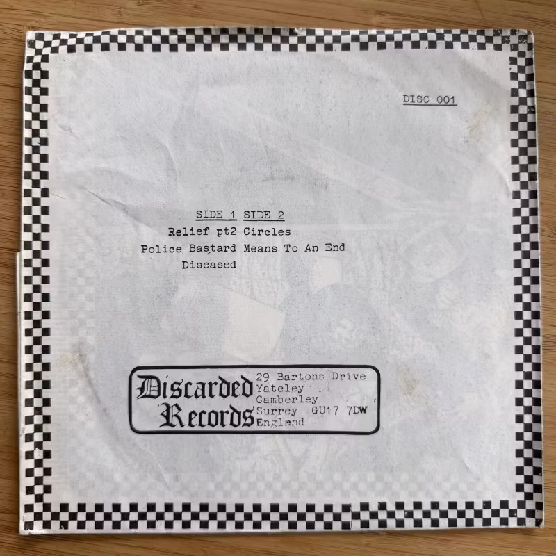 DOOM Police Bastard (Discarded - UK 2nd press) (VG) 7"
