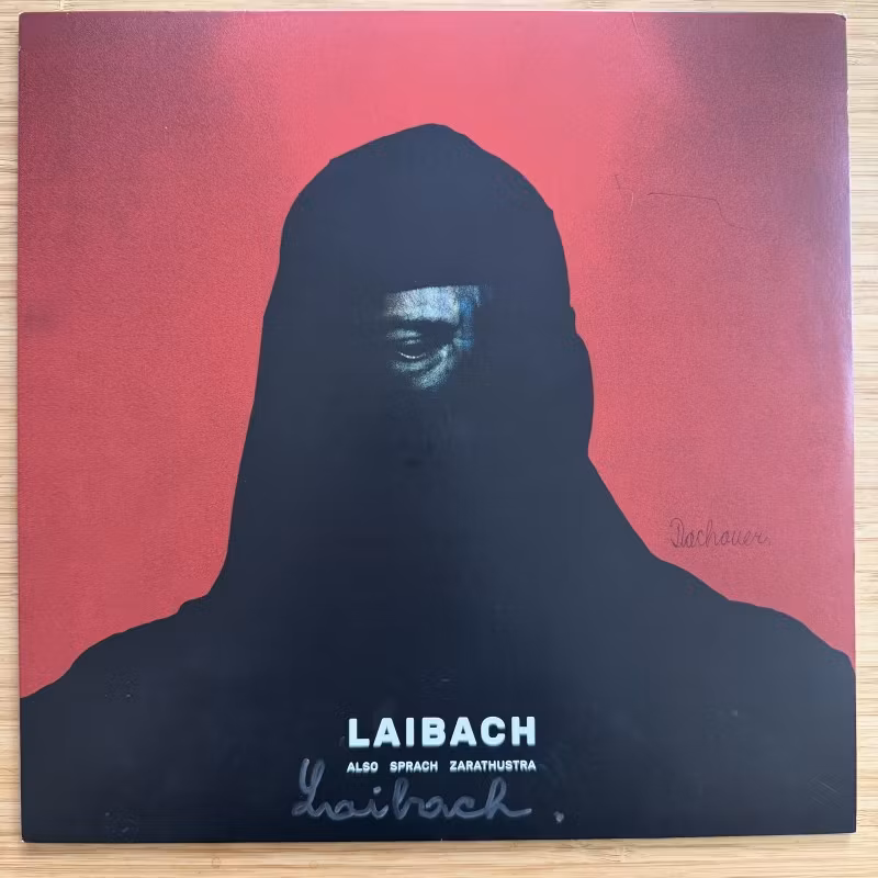 LAIBACH Also Sprach Zarathustra (Signed) (Mute - Europe original) (EX/VG+) LP