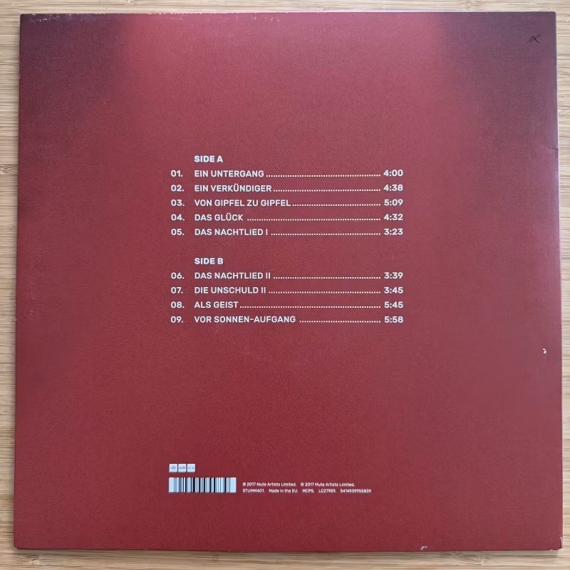 LAIBACH Also Sprach Zarathustra (Signed) (Mute - Europe original) (EX/VG+) LP
