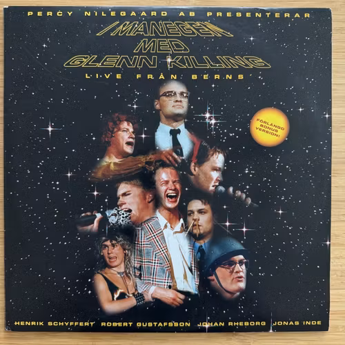 KILLINGGÄNGET I Manegen Med Glenn Killing - Live Från Berns (Polar - Sweden original) (VG+) 2LP