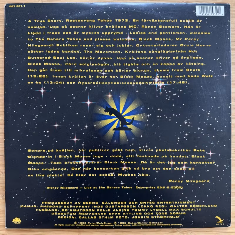 KILLINGGÄNGET I Manegen Med Glenn Killing - Live Från Berns (Polar - Sweden original) (VG+) 2LP