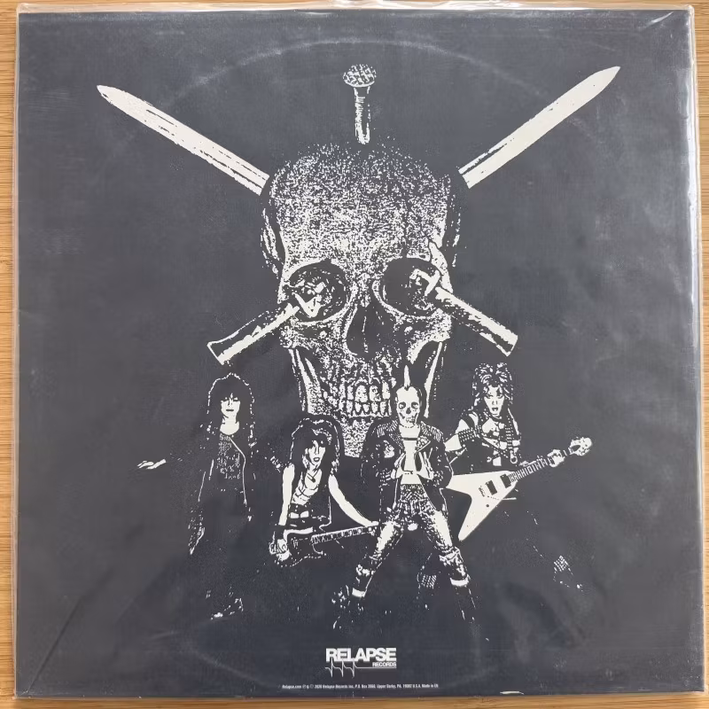 GISM Detestation (Butterfly vinyl) (Relapse - USA 2020 reissue) (EX/VG+) LP+7"