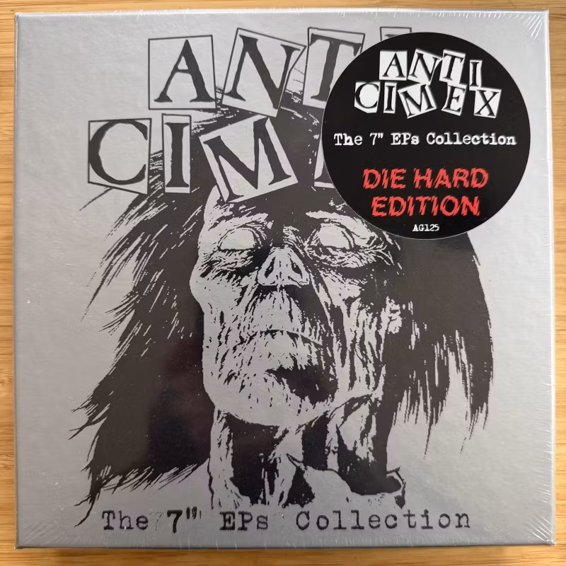 ANTI CIMEX The 7" EPs Collection (Die Hard edition) (Sonarize/Agipunk - USA, Europe reissue) (SS) 4x7" BOX