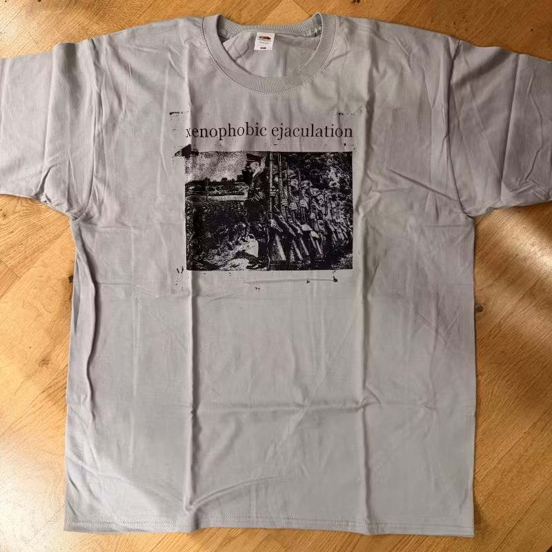 XENOPHOBIC EJACULATION Front Line Fighters (XL) T-SHIRT