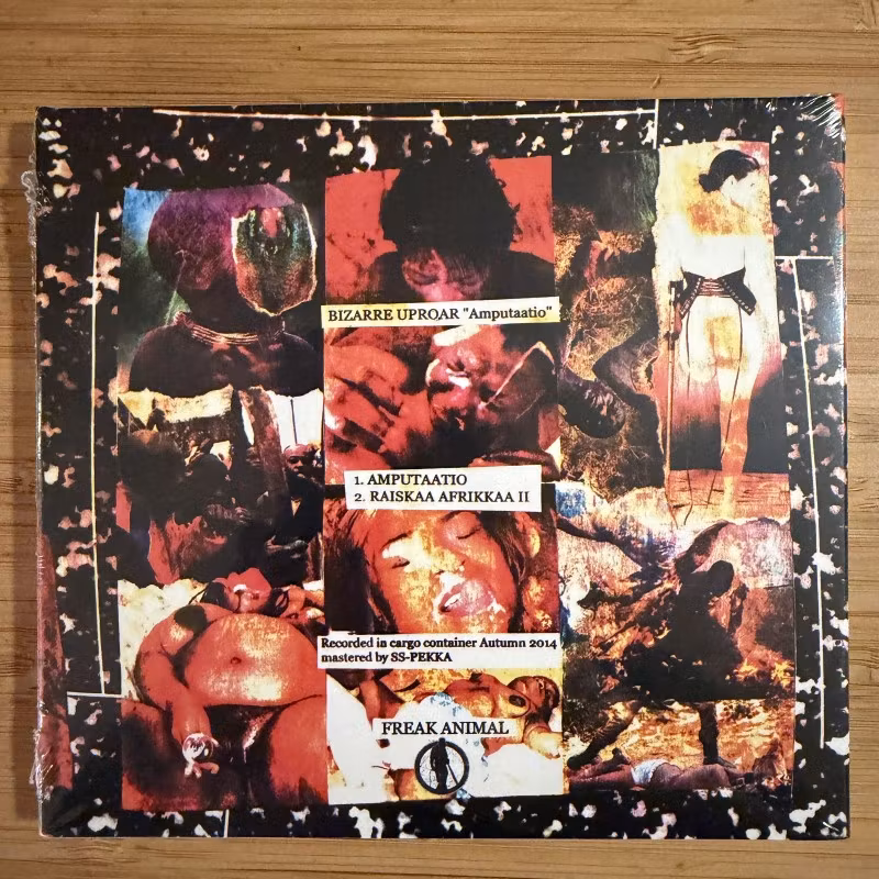 BIZARRE UPROAR Amputaatio (Freak Animal - Finland reissue) (SS) CD