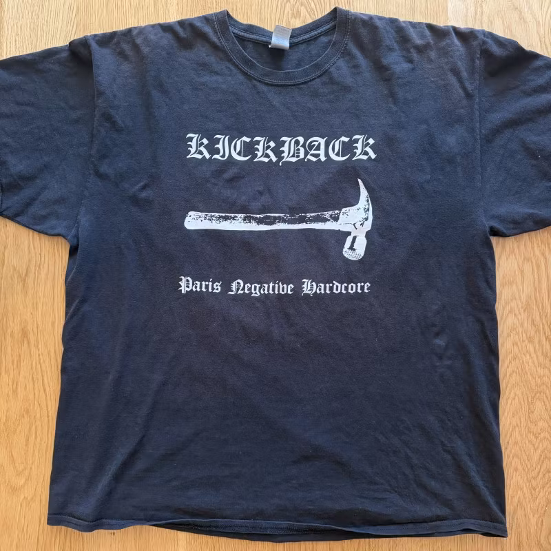 KICKBACK Paris Negative Hardcore (XXL) T-SHIRT