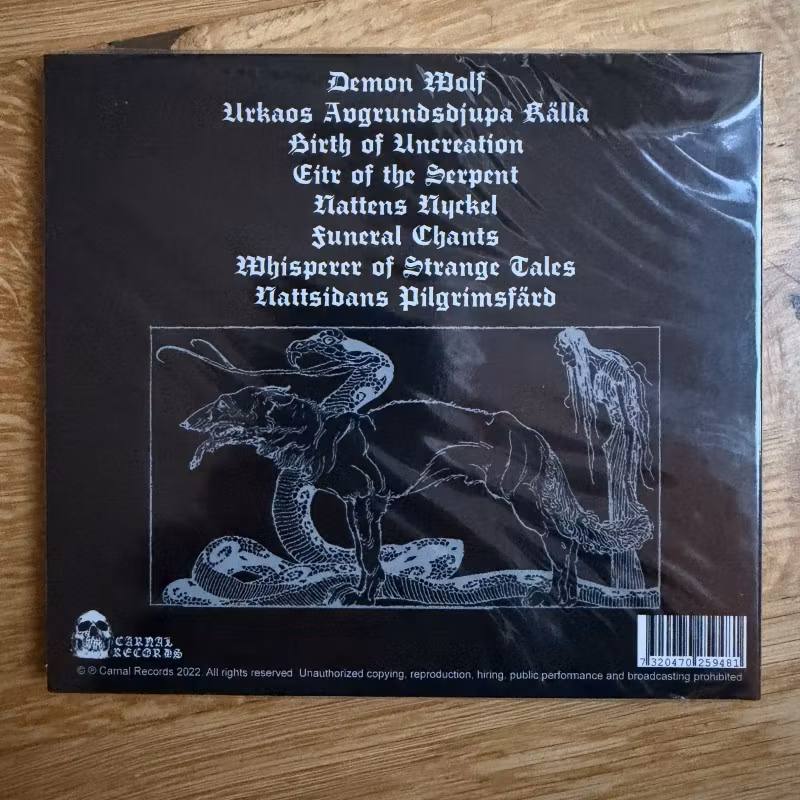 GRAFVITNIR Tunes Of Sitra Ahra (Carnal - Sweden original) (SS) CD