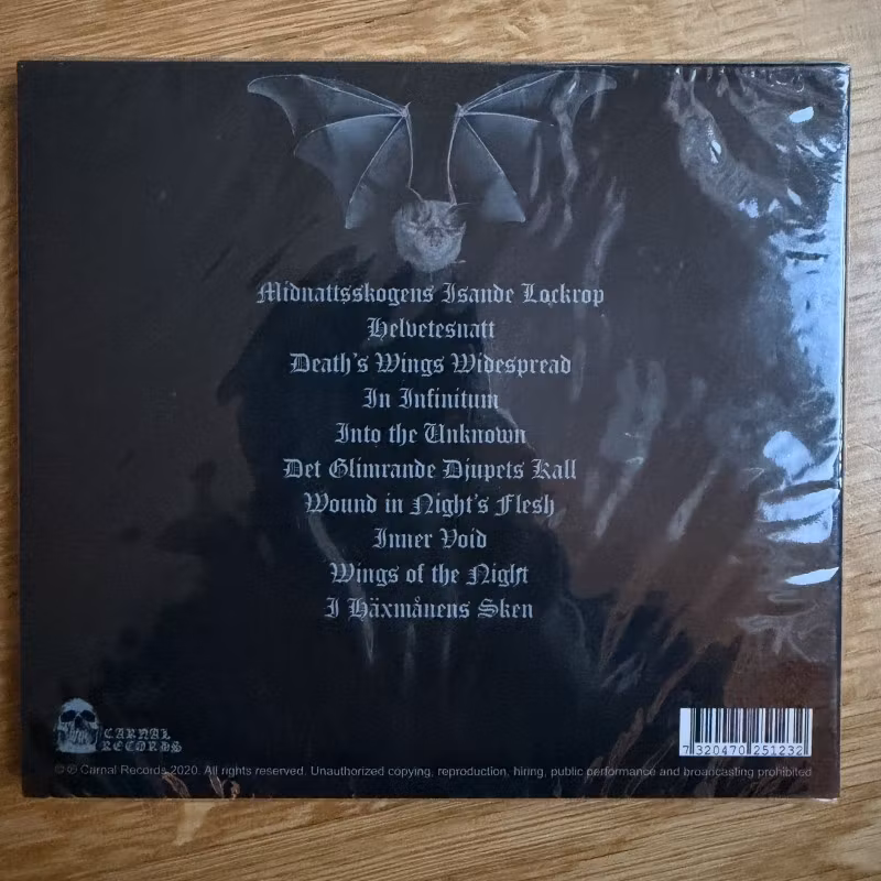 GRAFVITNIR Death's Wings Widespread (Carnal - Sweden original) (SS) CD