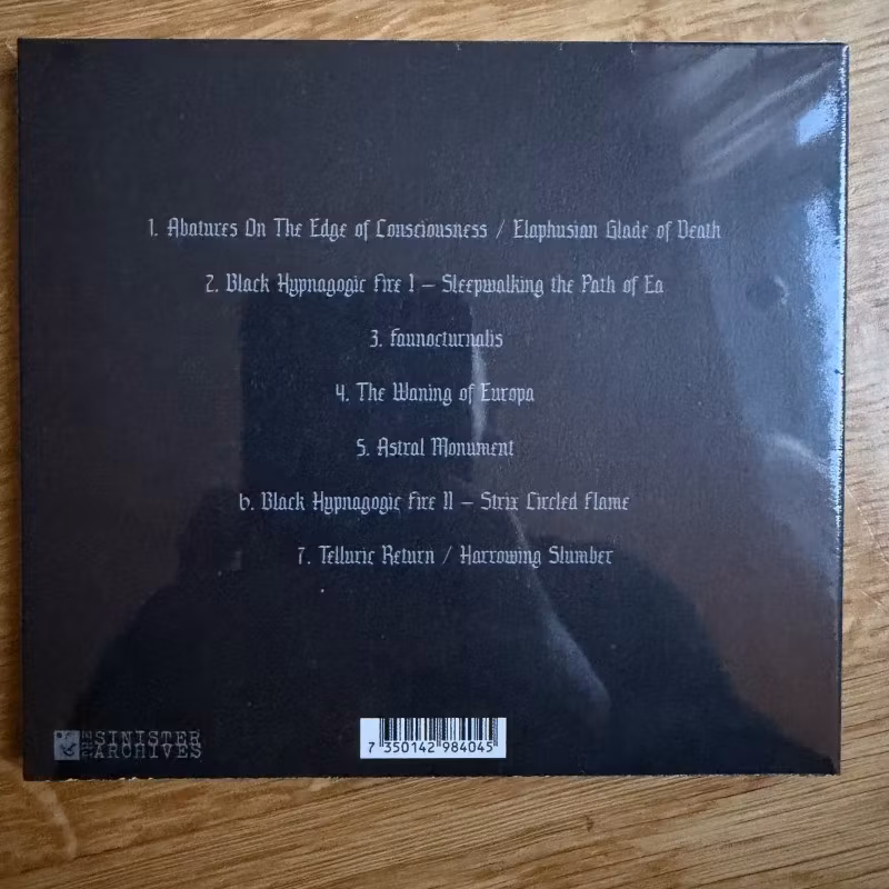 HARROWING SLUMBER Sleepwalking The Path Of Ea (The Sinister Initiative – Europe reissue) (SS) CD